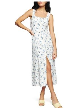Reformation Londyn floral-print midi dress in the Orlaya print